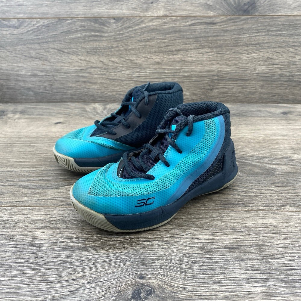 Under Armour Steph Curry 30 Youth Toddler Shoes Size 7K Blue 1276276
