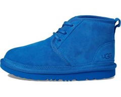 New NIB Ugg Neumel Dive Blue Chukka Boot Sheepskin Little Kid Youth Boy’s 1 2 3