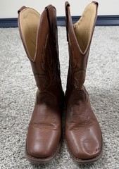 Roper Little Kid Texson Boot Brown Western Cowboy Size 2 – Flaws Read