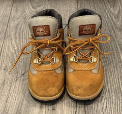 TODDLER Size 11 Timberland Leather Wheat Field Boots 15845