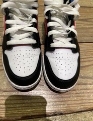 Jordan Air Jordan 1 Mid Top (GS US size 7) Colorblock Blue/Black/Red