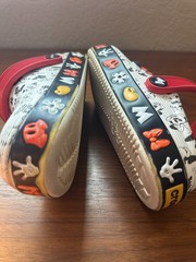 Crocs Kids’ Mickey & Minnie Mouse Clogs Size C13 Red Black Disney Slip-On Used