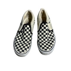 Vans Asher Slip-On Sneakers Checkerboard Child Size 5.5 — Classic, Skate, Canvas
