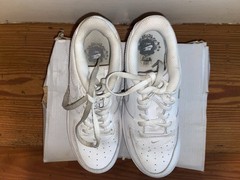 Nike Air Force 1 LE PS White/White DH2925-111 Youth Size 2.5Y Sneakers