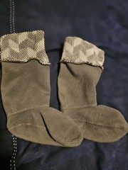 Hunter Kids First Classic Rain Boot INSERT SOCK ONLY Black Size Small