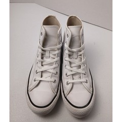 Converse Chuck Taylor All Star Move White Leather Platform High Top Kids Size 4