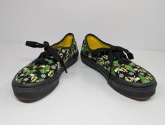 Vans Kids The Simpsons GLOW BART Skate Shoes Size 12.5 Skateboard Skeleton Atom