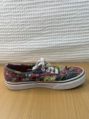 Vans Marvel Female Superheroes Low Top Lace Up Shoes Kids Size 2
