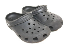 CROCS Classic Clogs Mules Waterproof Shoes Black Kid’s US Sz 3 / 5