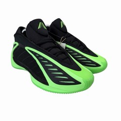 Adidas A.E. 2 Core Black Lime Burst Basketball Shoes JQ2049 Youth Size’s 4 – 7