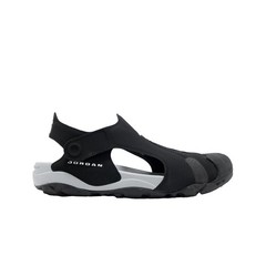 Nike Jordan OTDR Sandal PS Black White Wolf Grey Kid Preschool Casual HV8552-001