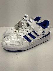 Adidas Forum Low C White Royal Blue Hook Loop Elastic Lace Little Kids Size 12K