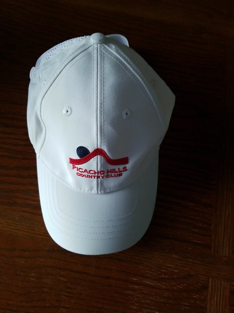 Picacho Hills White Country Club Golf Course Small Fits Ages 5 to 12 Hat