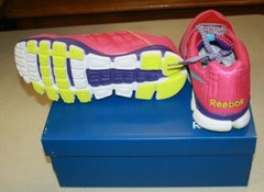 NIB REEBOK TRANSITION 4.0 YOUTH SIZE 5.5 PINK/VIOLET/BLUE/YELLOW FREE SHIPPING