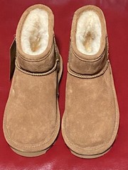$55 BEARPAW🐾 Alyssa Youth Ankle Boots | Suede Upper | Wool Blend Lining