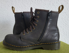 Dr. Martens 1460 Junior Boots Ankle Boots Shoes Black Size 36