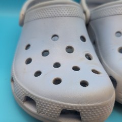 Pre-Owned Classic Clog Crocs J 4 Light Blue Carolina Blue