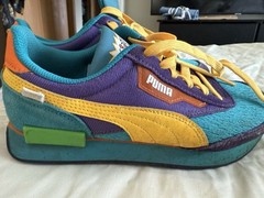 Puma Future Rider Multicolored Nickelodeon Rugrats Edition Kids Size 6.5 C EUC