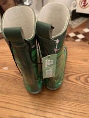 Kid Made Modern Rain Boots Size M 7-8 Bug Camo Garden Rain Boots NWOT