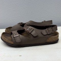 Birkenstock Brown Leather Rio Sandals Size 3 Kids