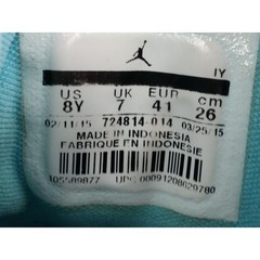 Nike Jordan Future Low GG Wolf Grey Blue White Shoes 8 Y 8Y Sneakers 724814 014