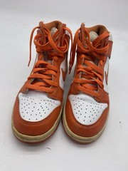 Nike Dunk High SP GS Syracuse Junior Youth Trainers White Orange US 7Y