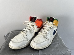Nike Air Jordan 1 Mid GS Multicolor 554725-128 Youth 6.5Y Women’s 8