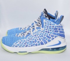 2020 LeBron 17 GS ‚Sprite‘ Size 5Y Blue-Ghost Green BQ5594-434