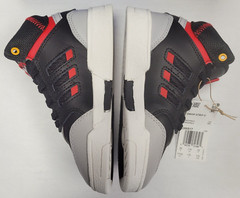 Adidas Drop Step Children’s US 11.5K Sneakers GX6517 Black Grey Red NEW with Box