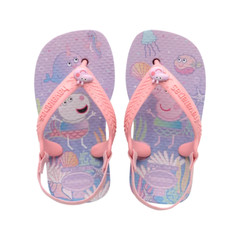 HAVAIANAS TODDLER PEPPA PIG FLIP FLOP SANDALS SIZE 6C NWT