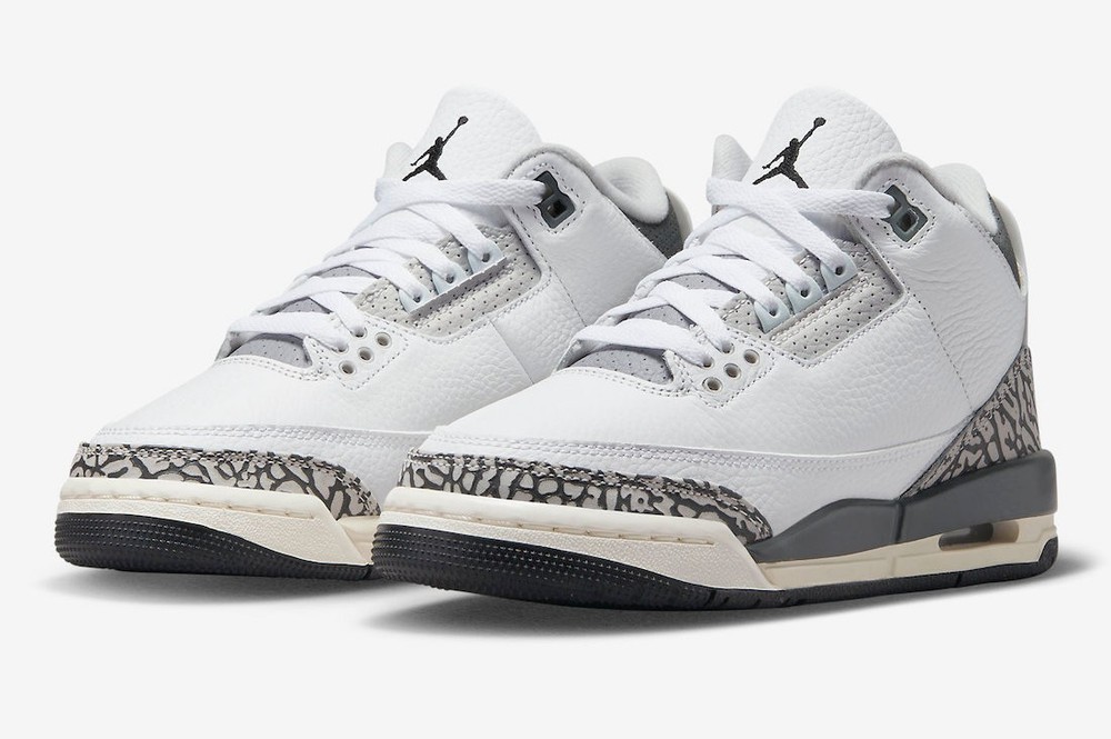 Size 4 (GS) – Air Jordan 3 Retro „Hide N‘ Sneak“ -DX6665 100 -NEW-