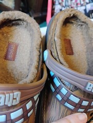 Star Wars Chewbacca Crocs , Classic Lined Clogs, Youth Size J5