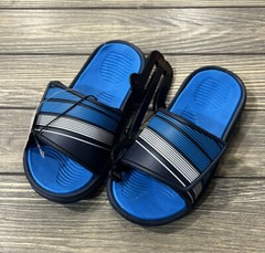 Wave Zone Kids Beach Clog Coast Blk Combo Slide Sandals NWT Size 10/11