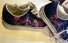 Vans x KPOP Demon Hunters Old Skool Youth Casual Shoes Sneakers Sz Juniors 3.5