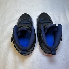 TD Nike Jordan Flight 45 High Kids Black Blue Toddler CI5761-004 NEW Size 9c