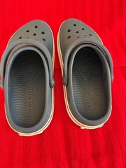 Crocs CROCBAND Clogs/Mule Blue Slip-On, Unisex Size J1