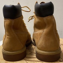 Timberland Junior 6″ Premium Waterproof Boots Wheat Nubuck 12909 Size 6M