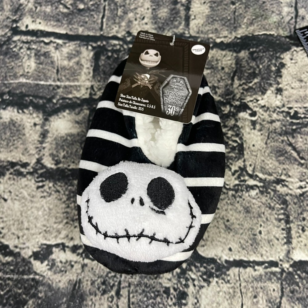 Snuggle Toes XS S Nightmare Before Christmas Slipper Big Kid Shoe Size 5.5-8.5