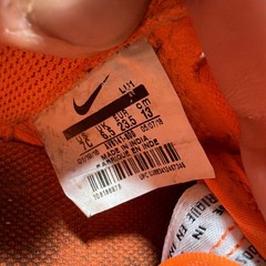 Nike Air Force 1 Low 07 LV8 “Just Do It” 2018 TD Size 7C Kids AV6141-800 Orange