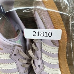 Adidas Samba OG Purple White Mint Gum Kids Sneakers IE8851 Size 8K