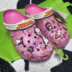 Crocs Classic Clog Hello Kitty Limited Edition Junior 2 Brand New With Tags