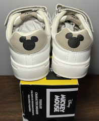 Disney Mickey Mouse Toddler Character Sneaker Shoes Tan Laces Size 11 Aldi