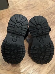 Timberland Courma kid Roll Top Boot – Black – Kids Size 6