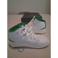 Air Jordan 2 Retro PS Lucky Green White