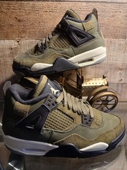 Jordan 4 Retro SE Craft Medium Olive (GS) Size 3.5Y Brand NEW 🔥