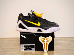 6.5Y / 8W Nike Kobe IX Elite Protro Black Gold FV3607-003 New