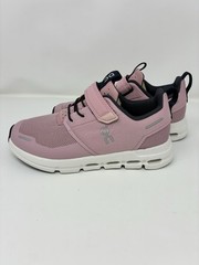 On Cloud Play Kids Zephyr Hook & Loop Sneakers White Pink Size 1K Toddler NEW