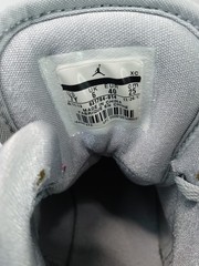 Nike Jordan 1 Flight 2 Sneakers 631784-014 Gray Youth Size 7Y