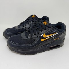 Nike Air Max 90 GS „Multi‑Swoosh“ Black/Orange (DV7146‑001) Youth 5 1/2 Sneakers