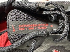 Nike Downshifter 11 black & red running shoes CZ3949-005 youth 7 / women’s 8.5